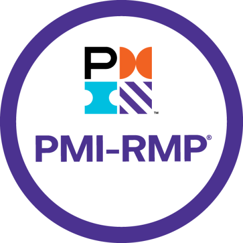 PMI-RMP logo.